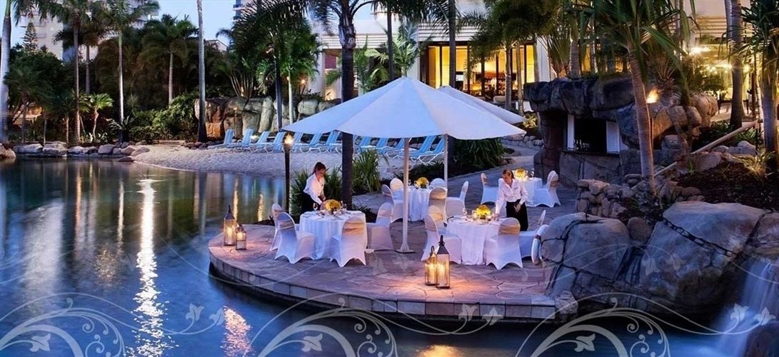 Wedding Venue - Surfers Paradise Marriott Resort & Spa - Lagoon Terrace 1 on Veilability