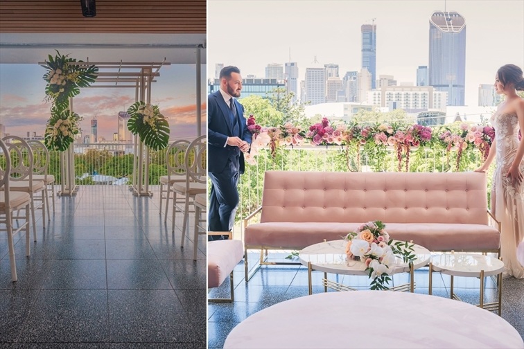 Wedding Venue - The Greek Club - Grand Balcony 3 - Ceremony or pre-reception drinks on the Grand Balcony on Veilability